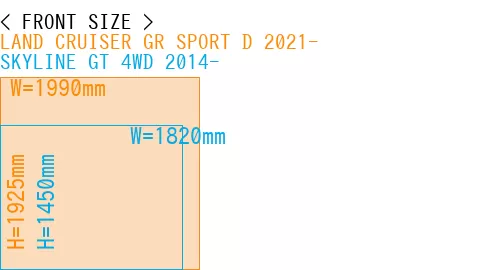 #LAND CRUISER GR SPORT D 2021- + SKYLINE GT 4WD 2014-